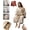 Jesus Small Size, variant on Little Jesus Figures, Jesus Desk Figurines for Computer Monitor & Dashboard Decorations, Religious Jesus Figures Decor for Home, I Am with You Always