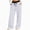 H612-White, variant on TOWED22 Girls Uniform Pants Flare Sweatpants Joggers Pants Preppy Clothes for Girls