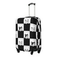 thumbnail image 2 of PAYOHTO Highly Elastic Spandex Suitcase Cover Luggage Cover Small Fits 18 to 21 Inch Black & White French Bulldog, 2 of 8
