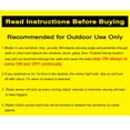 Radar Motion Sensor Light Bulbs Outdoor 15W 5000K PAR38 LED Flood