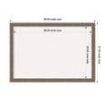 thumbnail image 4 of Amanti Art White Cork Board Framed Noble Mocha Bulletin Board 39 in. x 27 in., 4 of 8