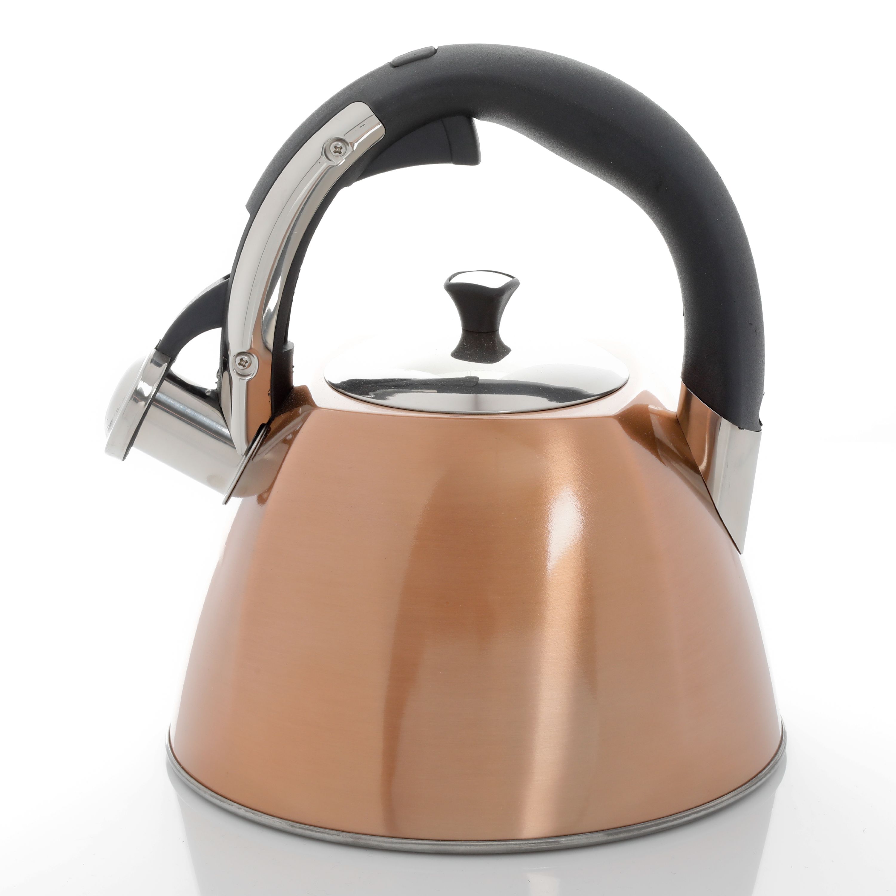 Mr. Coffee Belgrove 2.5 Quart Stainless Steel Tea Kettle in Copper - image 2 of 7