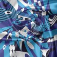 thumbnail image 5 of Ambesonne Navy Blue Valance Pack of 2, Contemporary Abstract, 42"X18", Violet Pale Blue White, 5 of 5