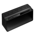 thumbnail image 2 of APC UPS 600VA, 330W Battery Backup Power Supply & Surge Protector with USB Charger, BN600U1 (Black), 7 Outlets, 2 of 4