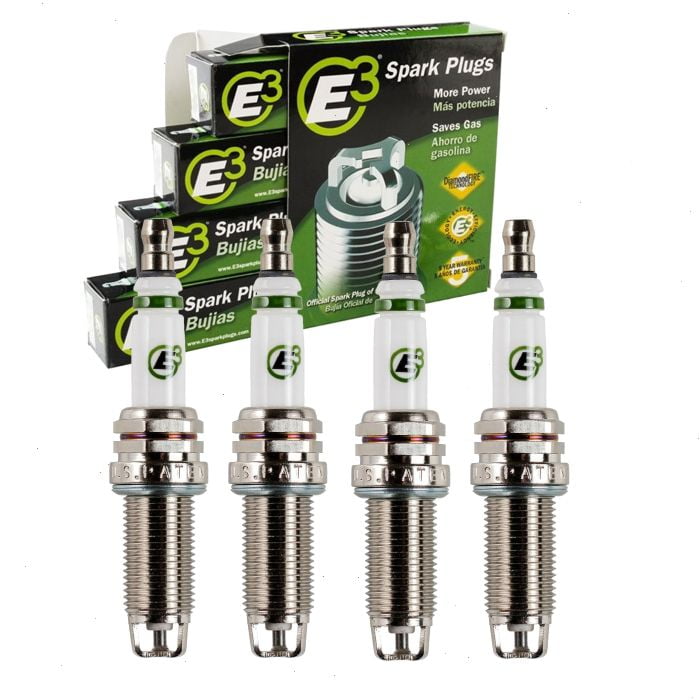 4 pc E3 Spark Plugs compatible with Jeep Compass 2.4L L4 2017-2022