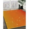 thumbnail image 2 of Ahgly Company Indoor Rectangle Patterned Neon Orange Area Rugs, 2' x 3', 2 of 6