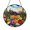 Acrylic 3.5 Inch, variant on Cactus Scene Glass Style Window Hanging – Nature Inspired Decoration