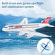 thumbnail image 3 of A380 RC Airplane 2.4G Remote Control Toy Fixed Wing Plane Gyro Outdoor Aircraft Model Birthday Gift for Kids, 3 of 5