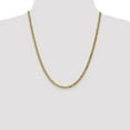 thumbnail image 4 of 10K Yellow Gold Curb Chain Styles Necklace 3.9 mm Flat Beveled 22 inch, 4 of 4