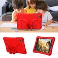 thumbnail image 5 of for iPad mini 1/2/3/4/5 Case for Kids with 90° Rotatable Folding Butterfly Stand Shoulder Strap Cover Heavy Duty Protection for iPad mini 1/2/3/4/5, Red, 5 of 6