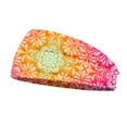 thumbnail image 2 of Minnieouse Diadema Deportes Estampado Estilo vintage Flor Banda para el sudor ancha flexible Alta elasticidad Turbante Envoltura Gimnasio Correr Accesorio para el cabello tipo 7 Minnieouse AP010509-07B, 2 of 6