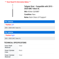 thumbnail image 2 of Tailgate Strut - Compatible with 2015 - 2020 GMC Yukon XL 2016 2017 2018 2019, 2 of 2