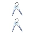 thumbnail image 1 of Eigraketly Destornillador Phillips portátil ranurado llavero caminata al aire libre Multi Mini herramienta de reparación de bolsillo Gadget Type1 NO1, 1 of 6