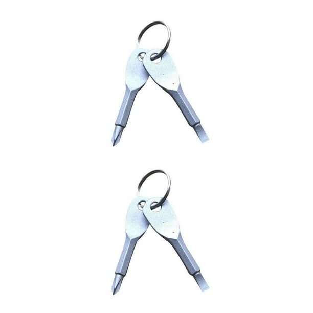 Destornillador Phillips Portátil Toystoory llavero Multi Mini herramienta de reparación de bolsillo