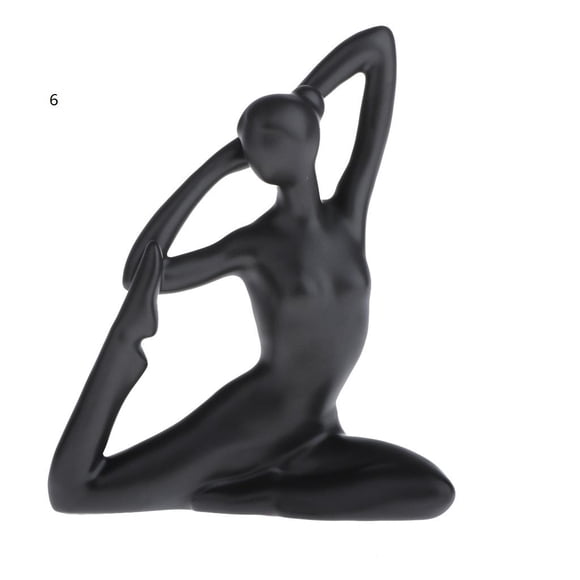 Sujetalibros de cerámica Sunnimix figura de niña moderna y chic