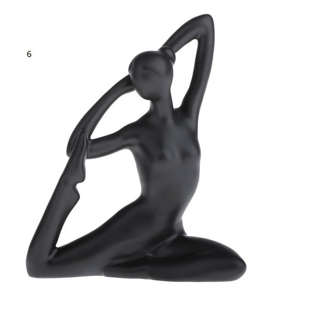 Sujetalibros de cerámica Sunnimix figura de niña moderna y chic