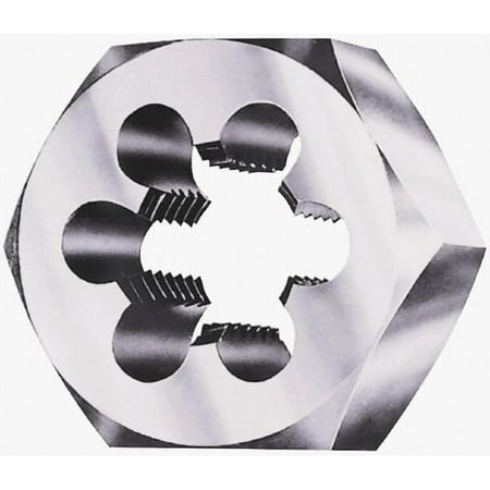 

Value Collection 7/16-40 UNS Thread 7/8 Hex Right Hand Thread Hex Rethreading Die Carbon Steel 7/16 Thick