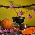 thumbnail image 5 of Cheapark 2-Inch Soft Pumpkin Tree Hanging Ornament For Thanksgiving Holiday Party Indoor Home Decor Festive Fall Accent, 5 of 6
