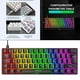 thumbnail image 2 of mecánico para juegos con cable 62Keys UK retroiluminado para interruptor Sunnimix Teclado mecánico, 2 of 8