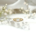 thumbnail image 4 of Rosec Jewels Lab Grown Diamond 5mm Princess Cut Engagement Ring, EF-VS Quality, 10K Yellow Gold, US 7.00, 4 of 9