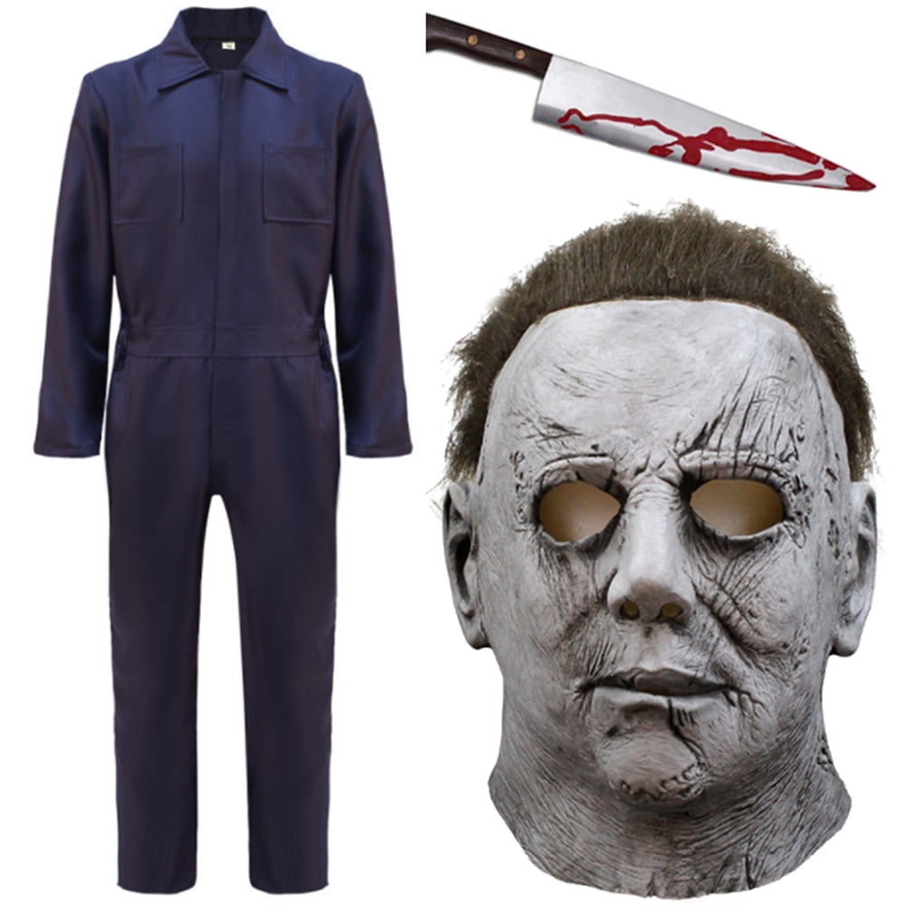 Halloween kills Michael Myers Cosplay Costume cloth +mask
