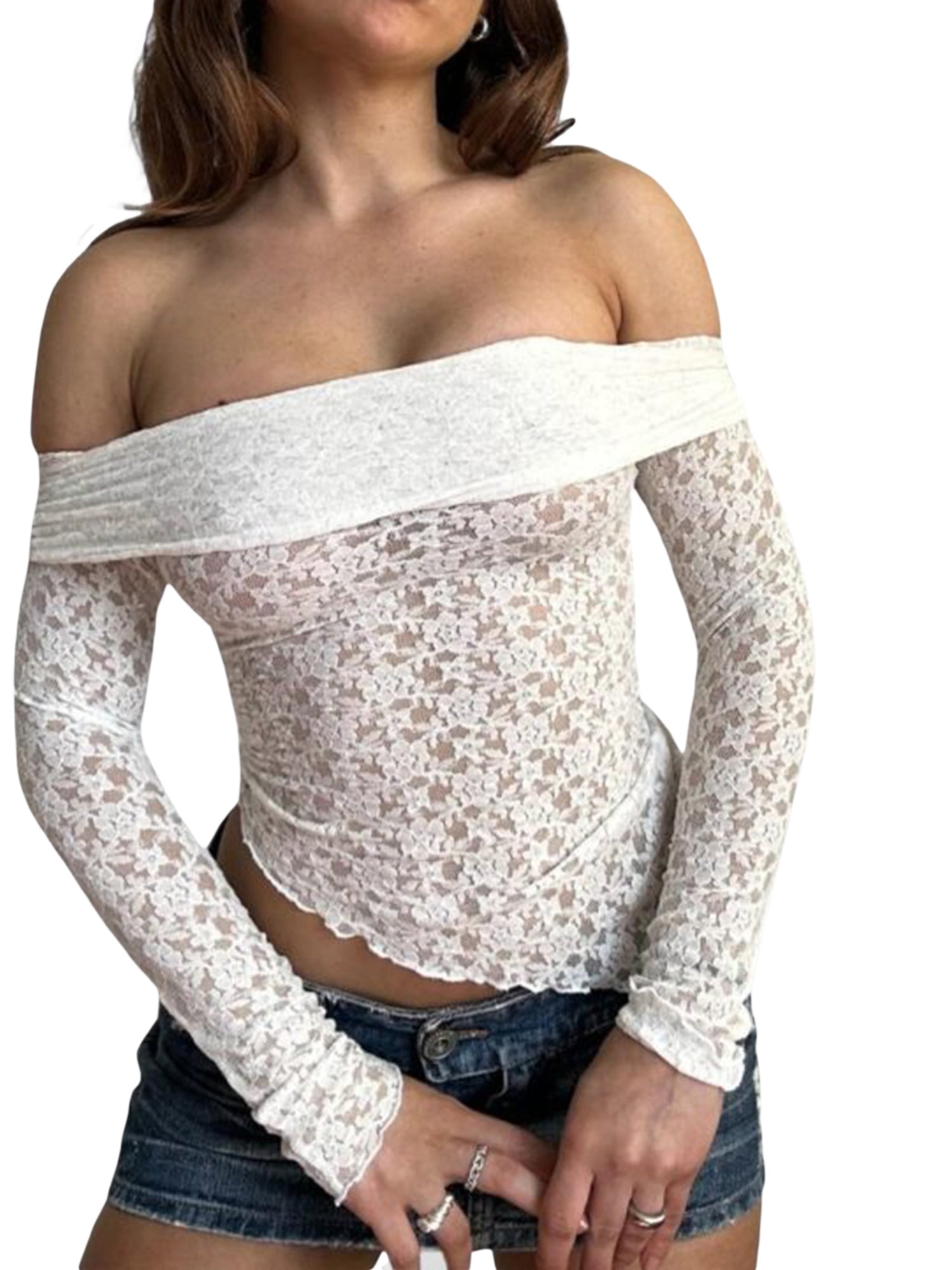 cute sheer tops