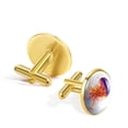 thumbnail image 3 of Jellyfish Elegant Stainless Steel Cufflinks Set for Formal Attire - for Business Meetings and Weddings, 3 of 6