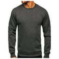 thumbnail image 3 of Entyinea Comfort Colors Sweatshirts for Men Cute Trendy Girls Shirt Casual Long Sleeve Pullover Tops Dark Gray L, 3 of 5