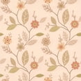 thumbnail image 2 of Brewster Claudia Light Blue Retro Blossom Wallpaper, 2 of 3
