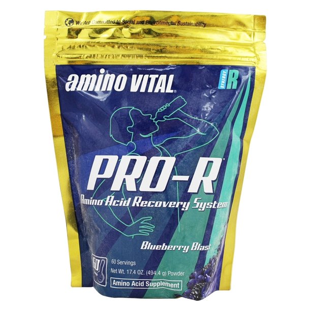 Amino Vital ProR Amino Acid Recovery System Blueberry Blast 17.4 oz.