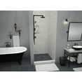 thumbnail image 2 of Tile Redi 4837Cpvc Redi Base 37" X 48" Rectangular Shower Base - Black, 2 of 7