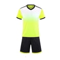thumbnail image 2 of Amidoa Boys Athletic Shorts Set 2 Piece Quick-dry Performance T-Shirt and Active Shorts Outfit,Green Size 4T, 2 of 6