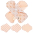 thumbnail image 4 of 5 compresas reutilizables de algodón, lavables y transpirables para mujer (diseño aleatorio), 4 of 7