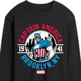 thumbnail image 3 of Marvel Captain America - Brooklyn - Men's Long Sleeve Graphic Tee, 3 of 5