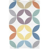 Simply Daisy 30" x 60" Eye Opener Geometric Print Beach Towel