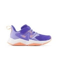 thumbnail image 3 of New Balance Girls Rave Run V2 Hook & Loop Shoe, Aura/Galaxy Purple/Light Dragonfly, 6.5 X-Wide Big Kid, 3 of 6