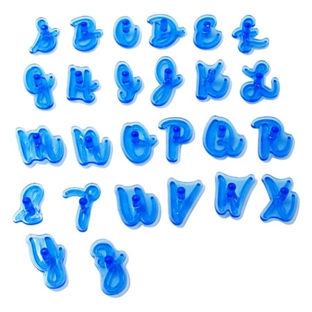 

Decorating Tool Number Letter Cookie Stamp Alphabet Cake Mold Birthday Embosser