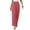 Watermelon Red, variant on cfhntfmh Women's Wide Leg Flowy Pants Casual Palazzo Pants Work Adjustable Tie Knot Pants High Waisted Trouser with Pockets