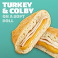 Hot Pockets Frozen Snacks, Deliwich Turkey and Colby Cheese, 4 Regular