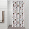 thumbnail image 2 of Ballet Princess Pattern Shower Curtain 36"x72" ,Bathroom Decorative Shower Curtains Set with 12 Hooks,Modern Waterproof Washable Shower Curtain, 2 of 6