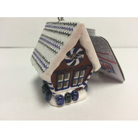 Baltimore Ravens Abs Gingerbread House O