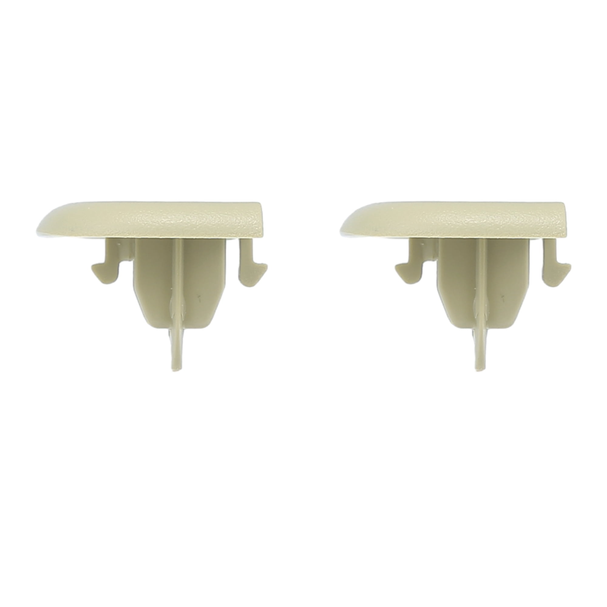 Unique Bargains 2 Pcs Sun Visor Cap Clip No.DS7Z54672A40AF/DS7Z4273AA for Ford Edge Beige