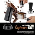 thumbnail image 2 of 54mm Portafilter Espresso Kit Set -Stainless Steel & Aluminum Alloy WDT Tool & Tamper with Spring, 2 of 6