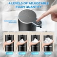 thumbnail image 5 of Foaming Soap Dispenser, OGEDNAC 380ml USB Rechargeable Touchless Electric Hand Soap Dispenser, Black, 5 of 6