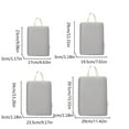 thumbnail image 3 of Luggage Cubes Storage Bags Suitcase Compression Packing Cubes Travel Essential Luggage Packing Cubes, 3 of 9