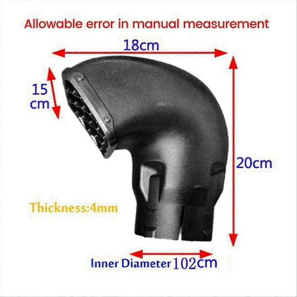 Air Ram Snorkel Heads Top 4 inch Replacement for Toyoda