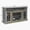 Grey Wash, variant on Gray Wash TV Stand with 23 Fireplace Inset for TVs up to 65, MDF+Glass Media Console with Open and Closed Storage, Adjustable Shelves, 58.25W