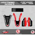 thumbnail image 2 of Kalair GFX Graphics Kit for Honda CRF450R (2005-2007) Lightning Series, 2 of 5