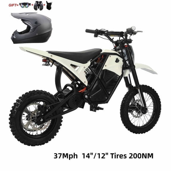 200NM electric dirt bicycles for Adults Teens,37MPH top speed 3000W(Peak) ebike dirt bicycles,48V23AH Battery 14/12 Inch Fat Tires, Hydraulic Brakes for Thrilling Off-Road Adventures Riding