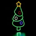 thumbnail image 6 of Northlight Christmas Tree LED Neon Lighted Wall or Window Decoration - 15", 6 of 9